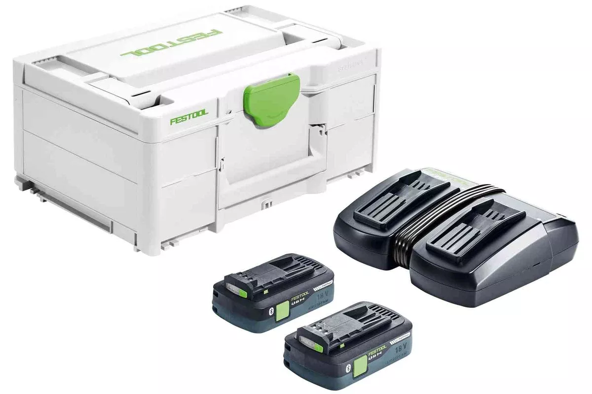 FESTOOL Energy Set SYS 18V 2X4,0/TCL 6 DUO