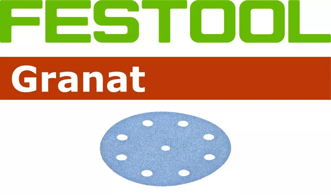 Festool Granat 5 in. 180G Sanding Disc STF D125/8, 10-Pack 497149