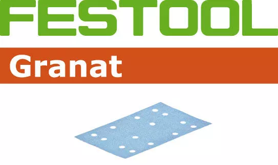 Festool Granat 80 x 133 mm 60G Abrasive Sheet STF 80x133, 50-Pack 497118