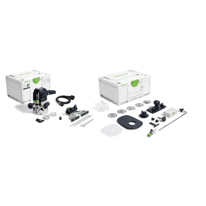 Festool Plunge Router OF 1010 w/ Accessory Kit REBQ-Set 578307KIT