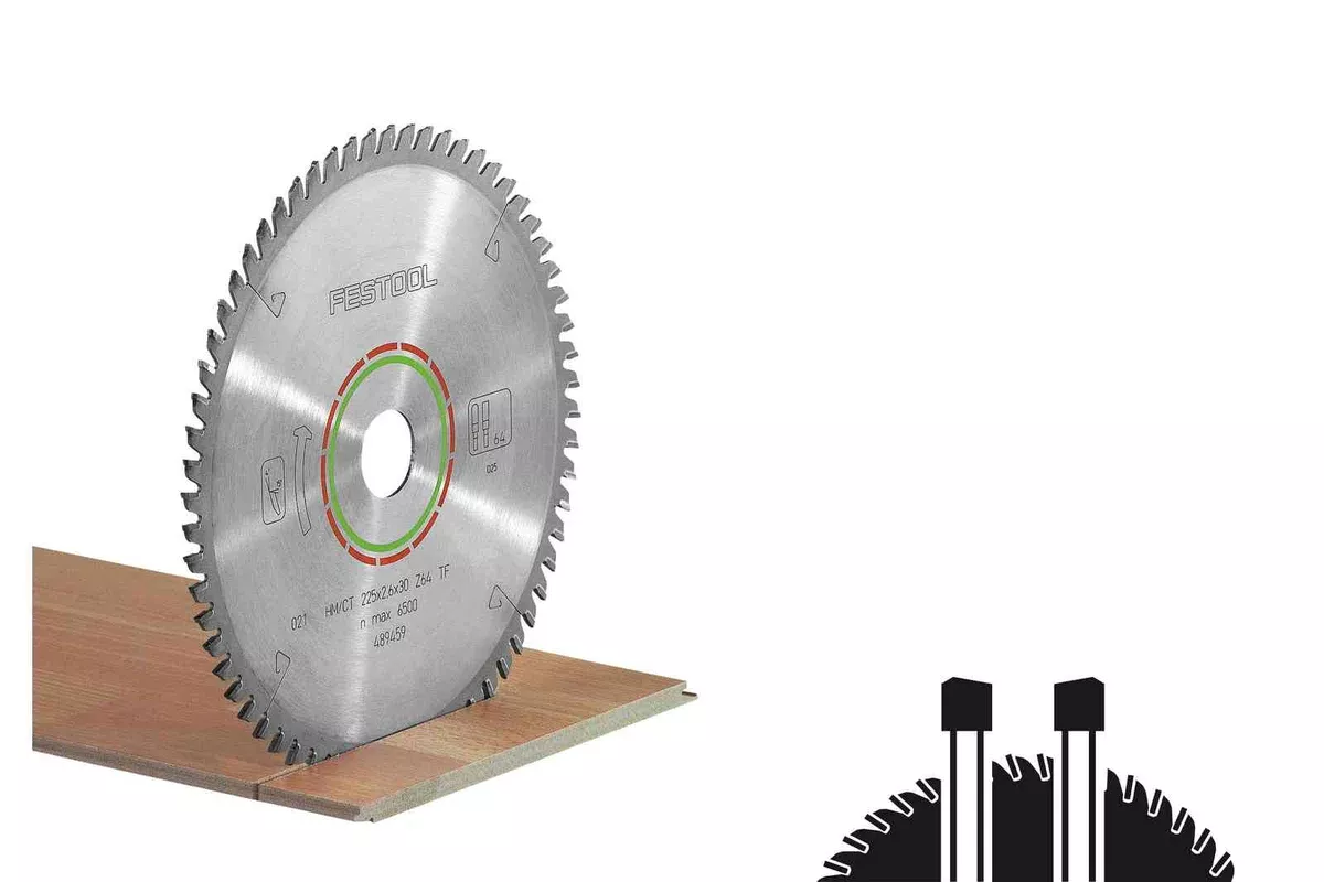 FESTOOL Saw Blade LAMINATE/HPL 216X2,3X30 WZ/FA60