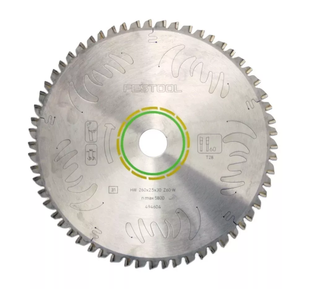 Festool Wood Universal 10-1/4 in. 60 Tooth Circular Saw Blade 495388