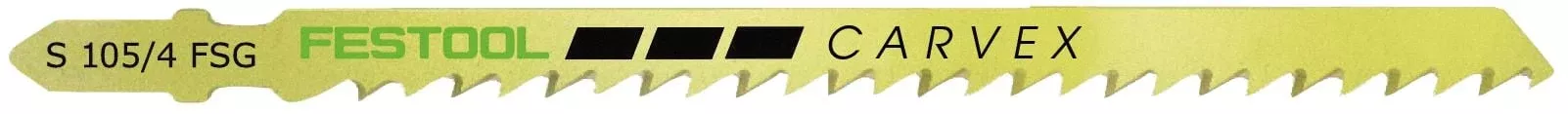 Festool Wood Universal 4-1/8 in. Jigsaw Blade S 105/4FSG, 5-Pack 204327