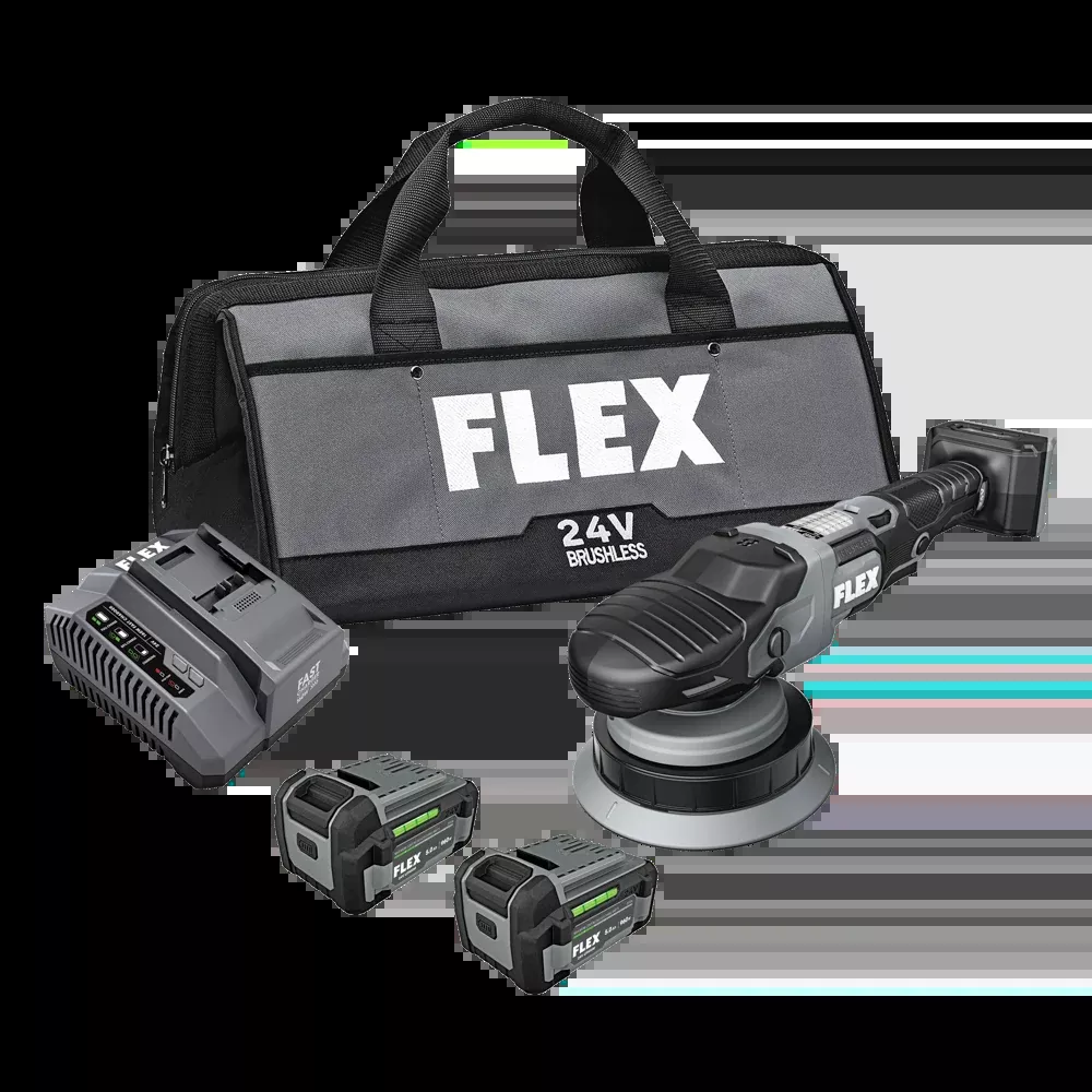 Flex Tools Gear-Driven Orbital Polisher Kit FX3331-2C