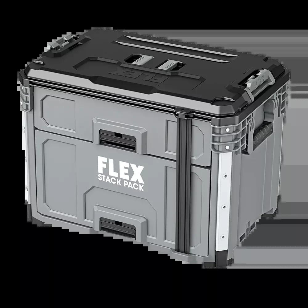 Flex Tools STACK PACK 2-Drawer Tool Box FS1106