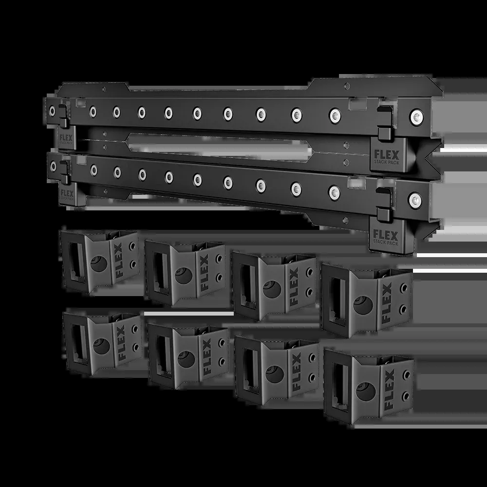 Flex Tools STACK PACK Box Mount Kit, 10-Piece FSM1501-10