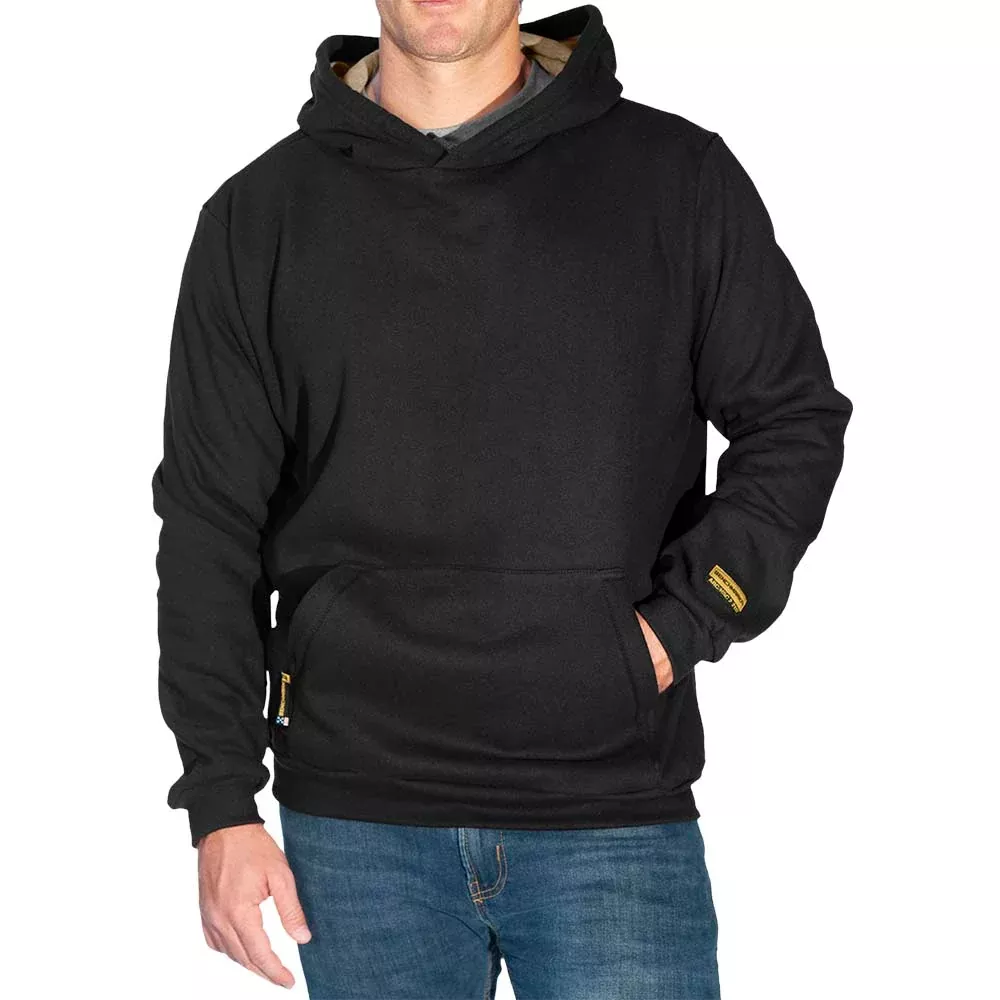 FR Black Pullover Hoodie
