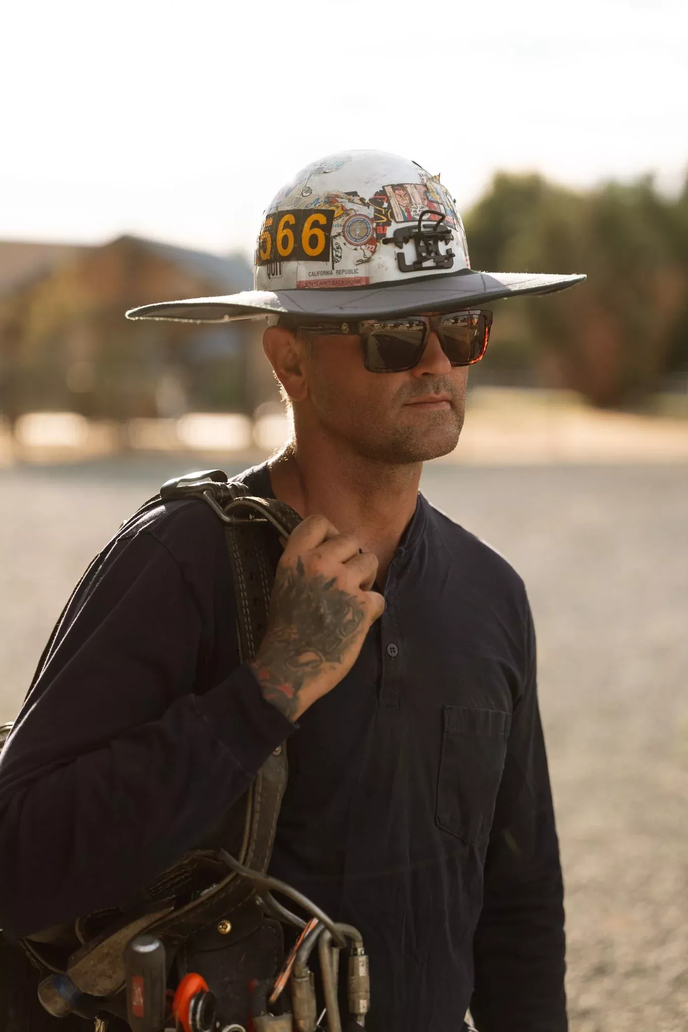 FR Hard Hat Shade