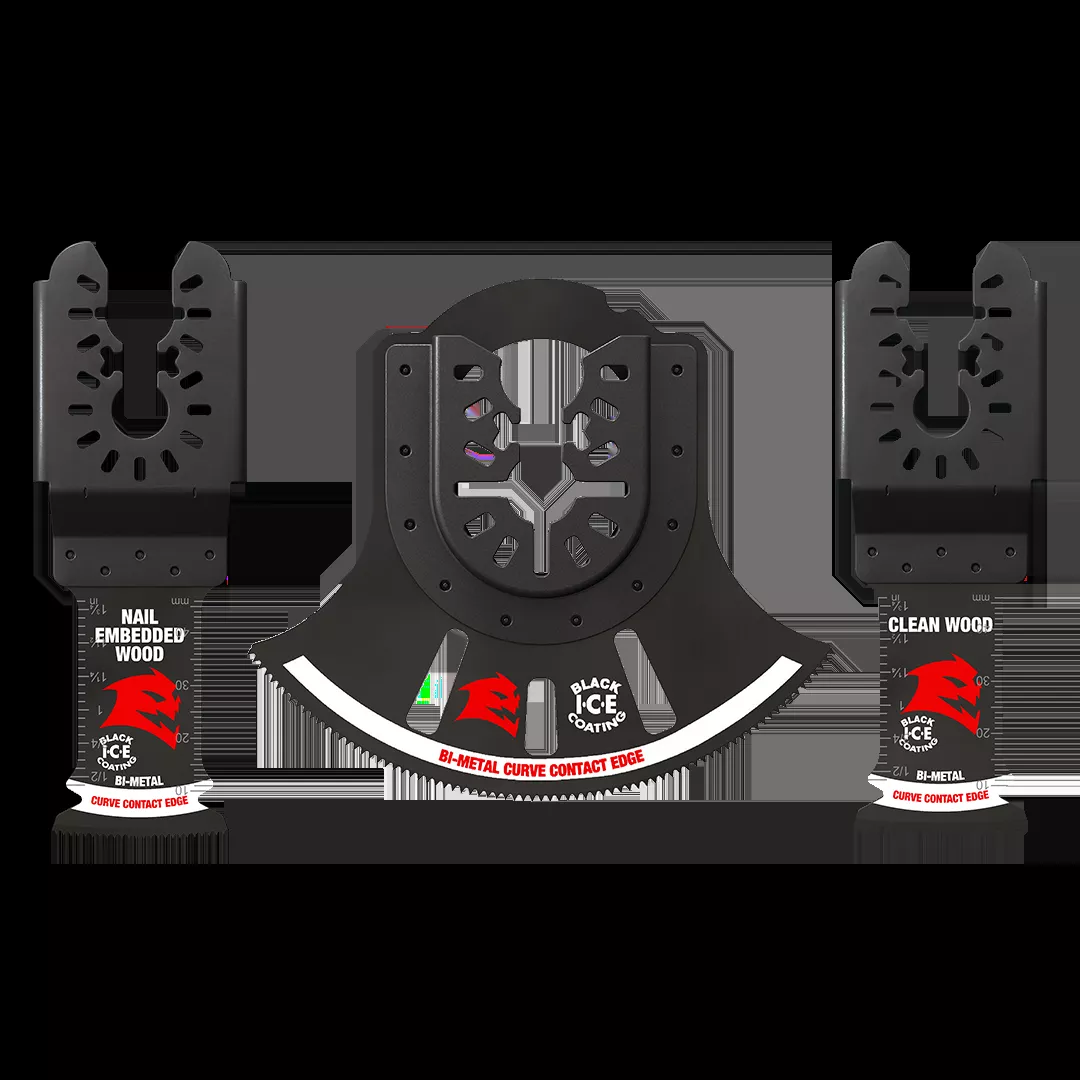 Freud Diablo 3 Piece Universal Fit Bi-Metal Oscillating Blade Set DOU3BS