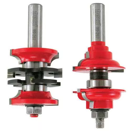 Freud Tools 1-7/8" (Dia.) Entry & Interior Door Router Bit System