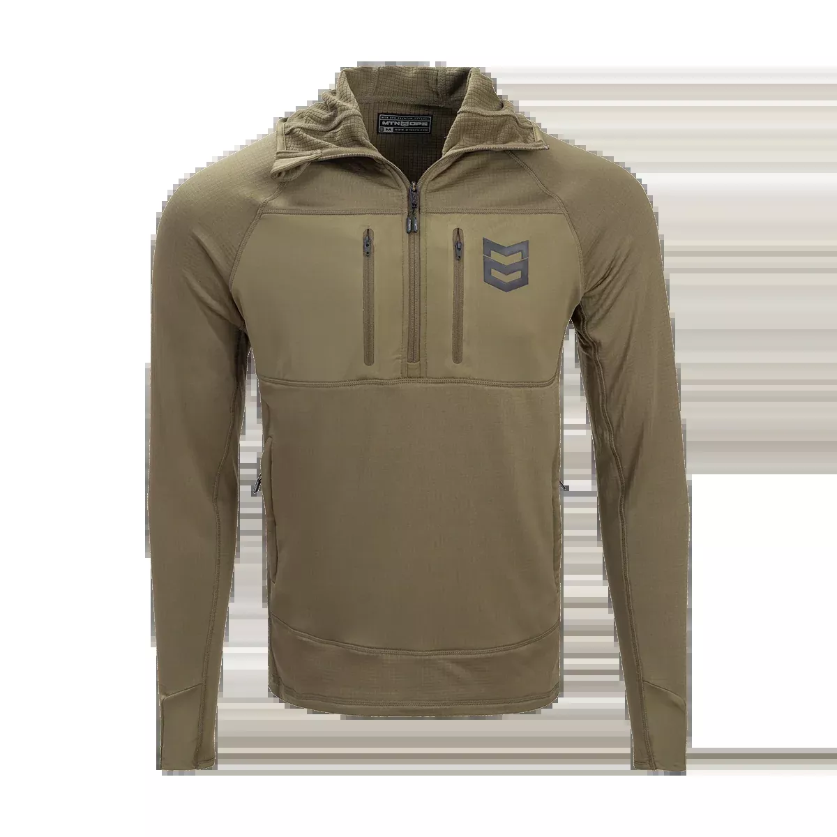 GEO GRID FLEECE 205gsm HOODIE