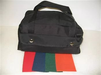 Gmtb-Gr, 12 In. Green Mechanics Tool Bag 8 Inner/6 Outer Pockets 12X6X6