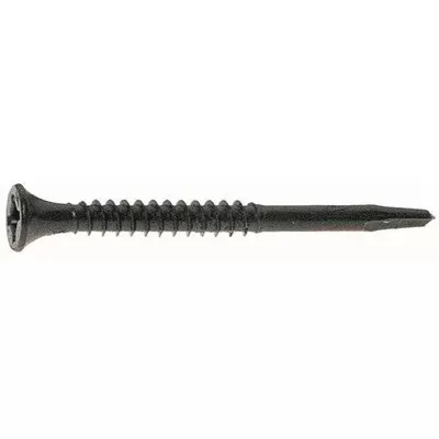 Grip Rite #6 x 1-1/4" Phillips Bugle Head Drywall Screws, Self Drill, Fine Thread 1lb Box NSD1141