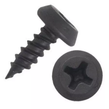 Grip Rite #7 x 7/16" Pan Head Serrated Framer Screws, Sharp Point 1lbs Box NPF7161
