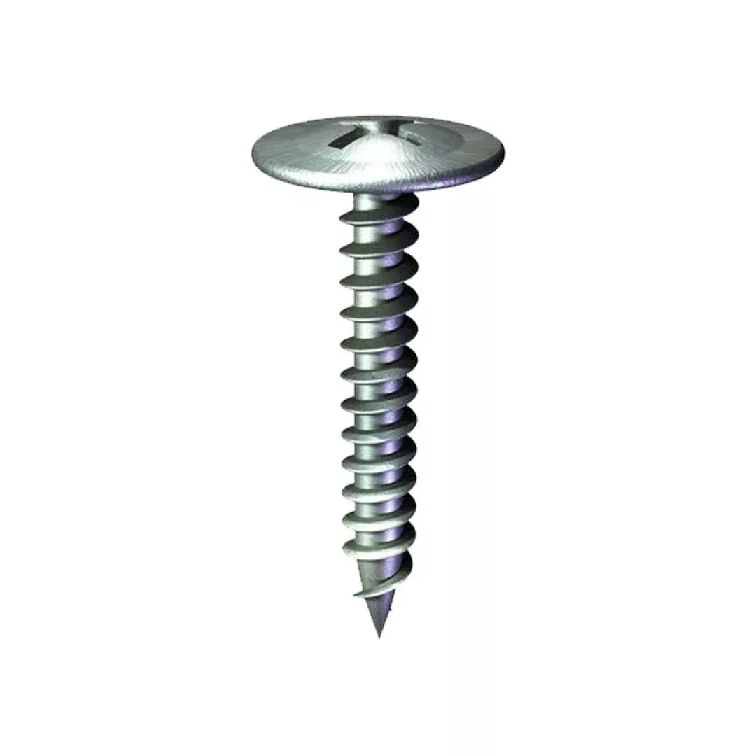 Grip Rite #8 x 1/2" Zinc Plated Pancake Head Modified Truss Sharp Point Screw (10000-Pack) MT812