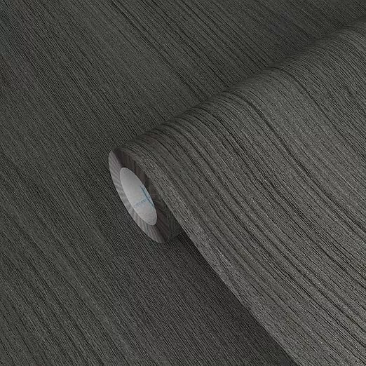 GSCIT Club Dark Walnut Wallpaper, 24 inch X 15ft Self Adhesive Wood Grain Repair Tape Patch for Tables, Chairs, Baseboards, Doors, Windows, Floors, Handicraft DIY.