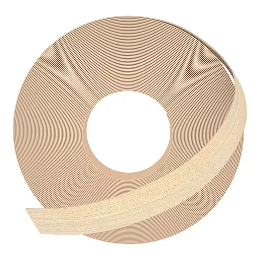 GSCIT Club Maple Edge Banding, 3/4 inch x 10ft Wood Edge Banding Pre-glued Flexible, Veneer Tape Banding for Cabinet Repair Furniture Restoration