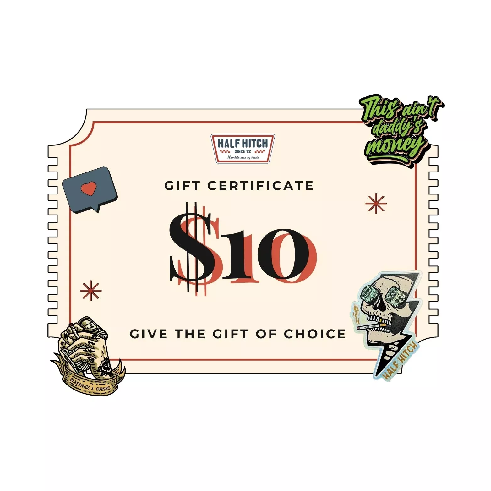 Half Hitch Gift Certificate