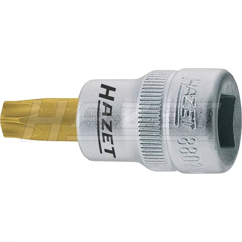 Hazet 8802-T45 TORX T45 TiN Screwdriver Socket, 3/8"