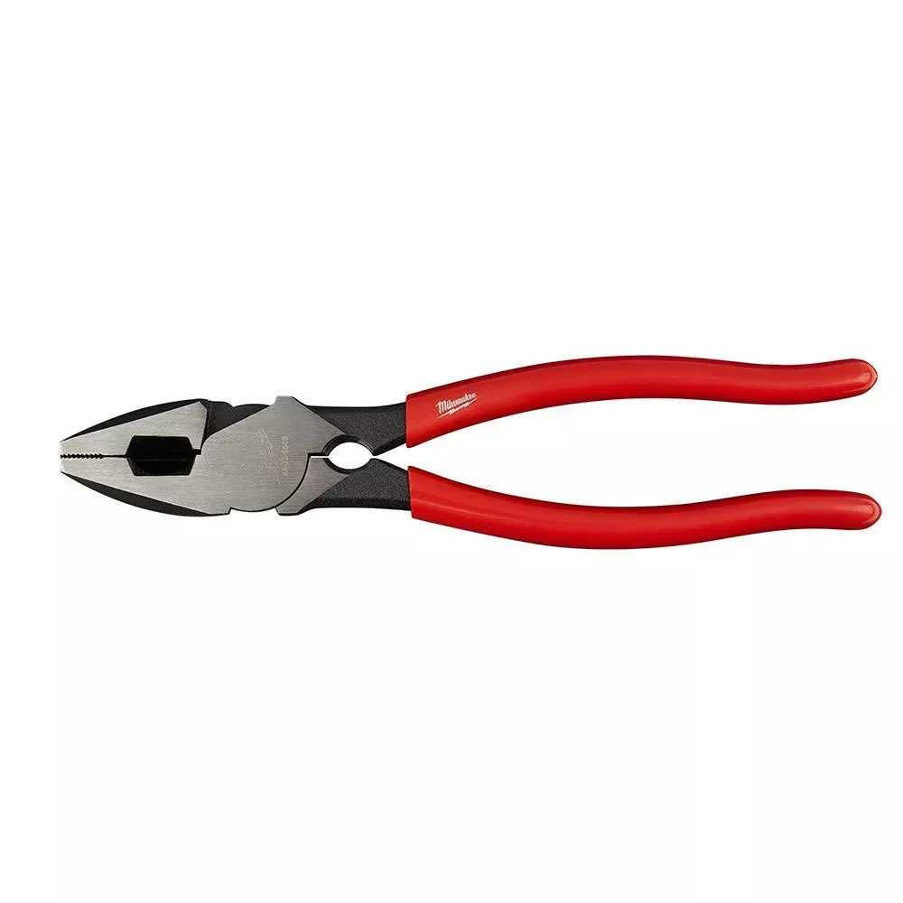 High-Leverage Lineman's Pliers with Thread Cleaner