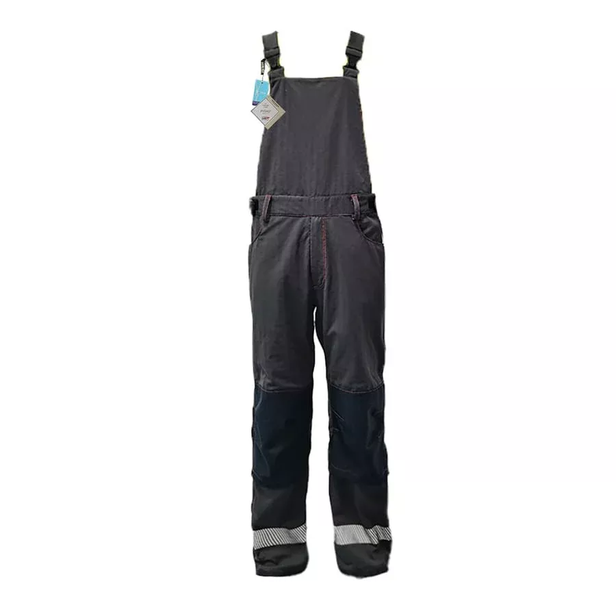 HIGH VOLTAGE 75 CAL PY75BG SWITCH SUIT BIB TROUSER GREY PYRAD Fabric by GORE-TEX LABS