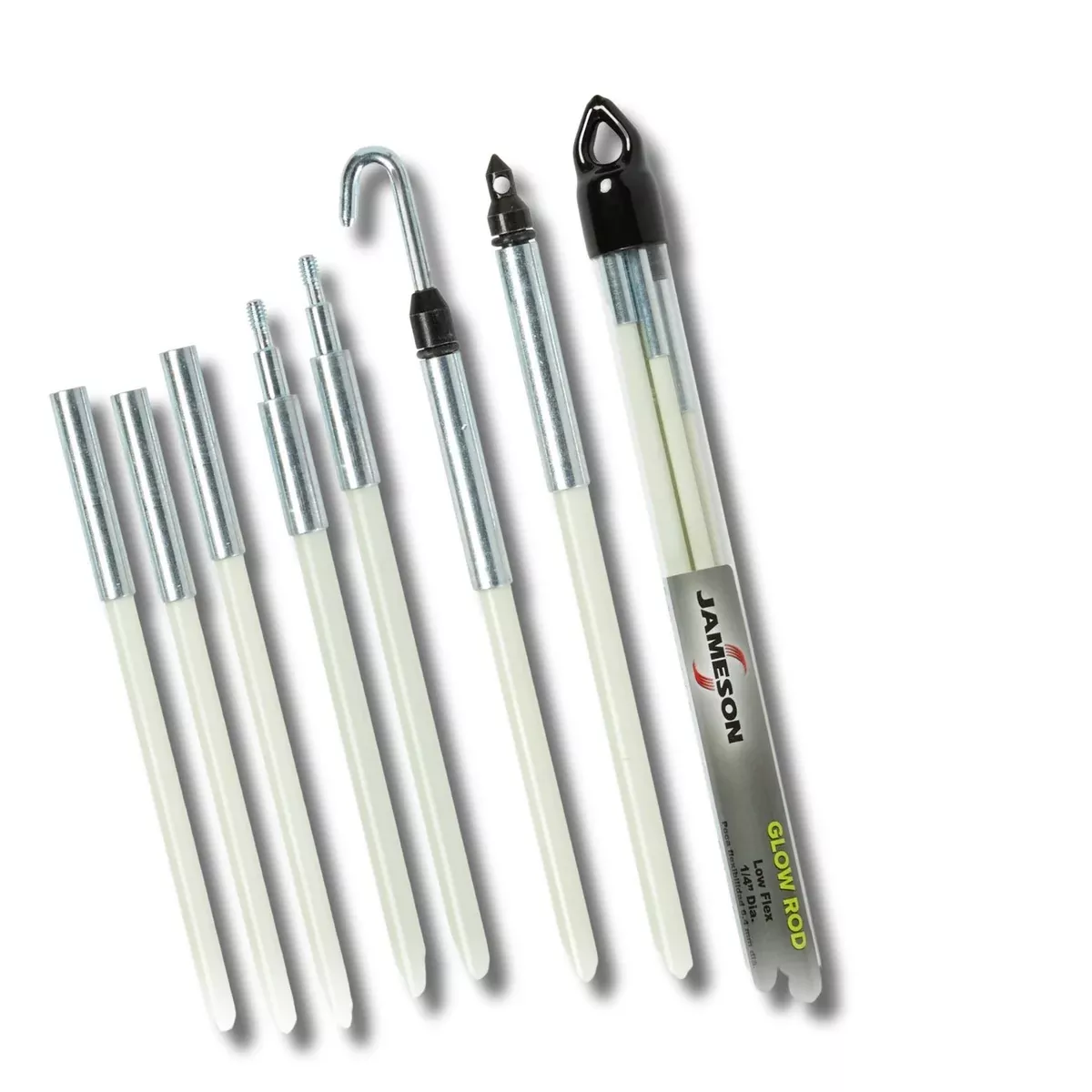 JAMESON | Glow Fish Rod Kit, 3/16 in. x 10.5 ft. | #7S-718T