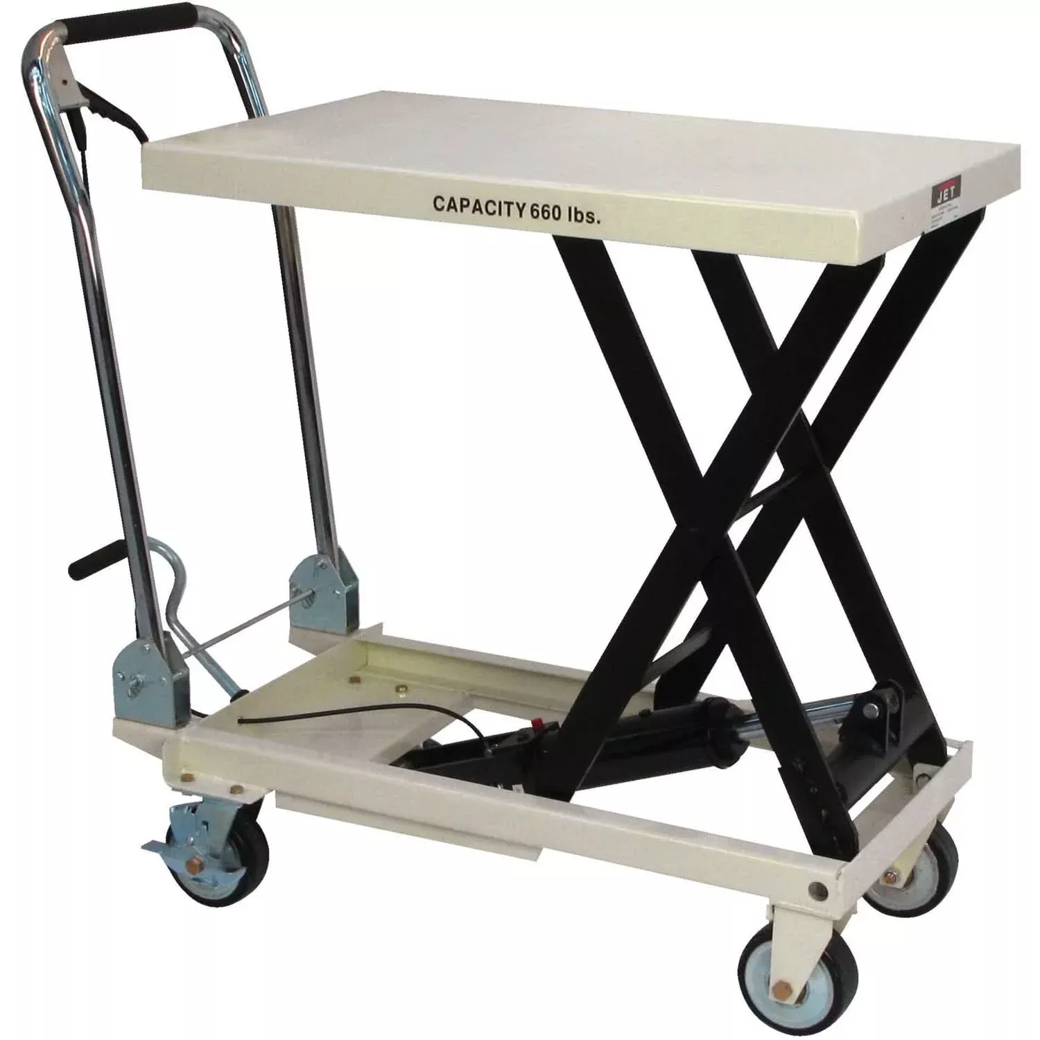 Jet 140777 SLT-660F, Scissor Lift Table With Folding Handle