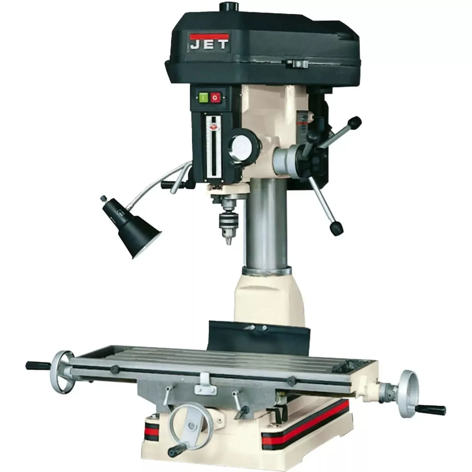 Jet 350135 JMD-18PFN Mill/Drill With NEWALL DP500 DRO