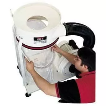 Jet 709565 Clear Plastic 14" Diameter Collection Bag for DC-650