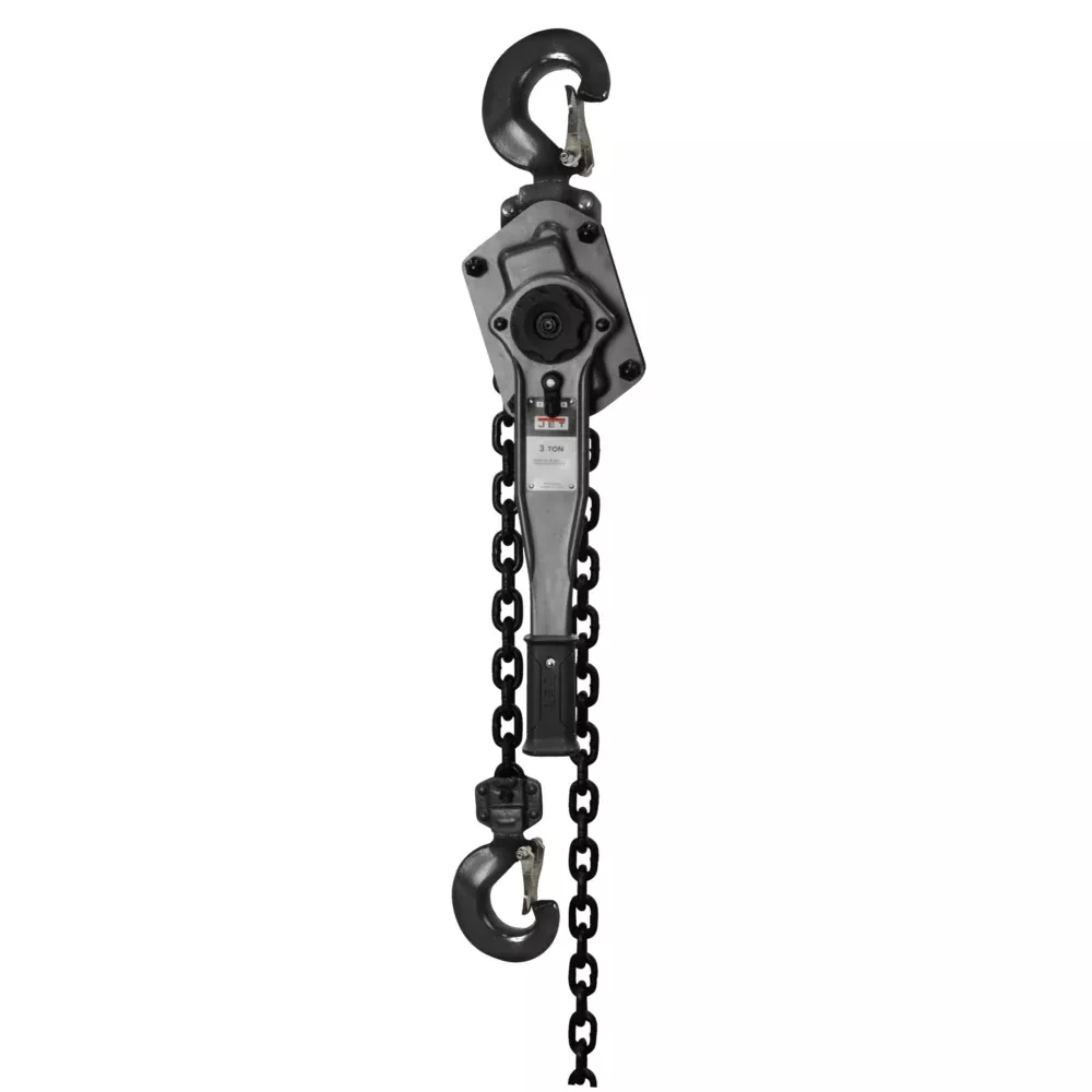 Jet JLP-300A-20SH, JLP-A Series 3 Ton Lever Hoist, 20 ft. Lift & Shipyard Hooks 287803