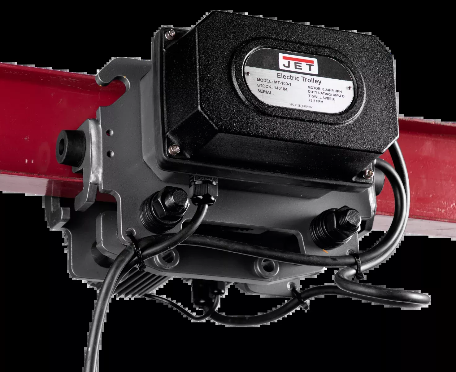 Jet MT100-4 1T Electric Trolley 460V 144185