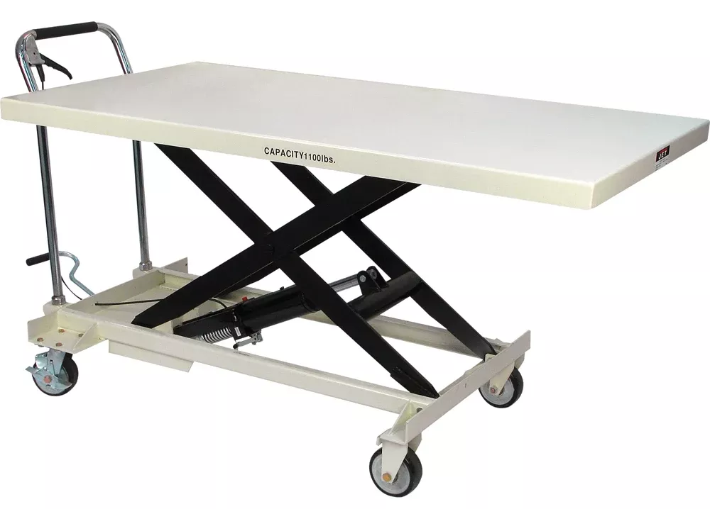 Jet SLT-1100, Jumbo Scissor Table, 1,100-lb. Capacity 140780
