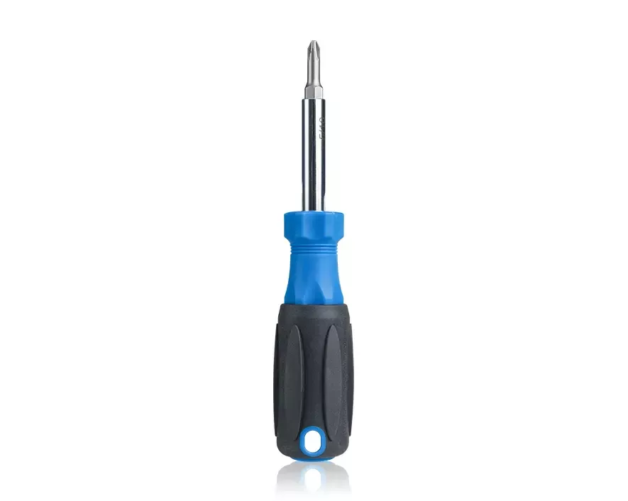 JONARD | 6-in-1 Multi-Bit Screwdriver with Phillips and Slotted Bits | #SD-61