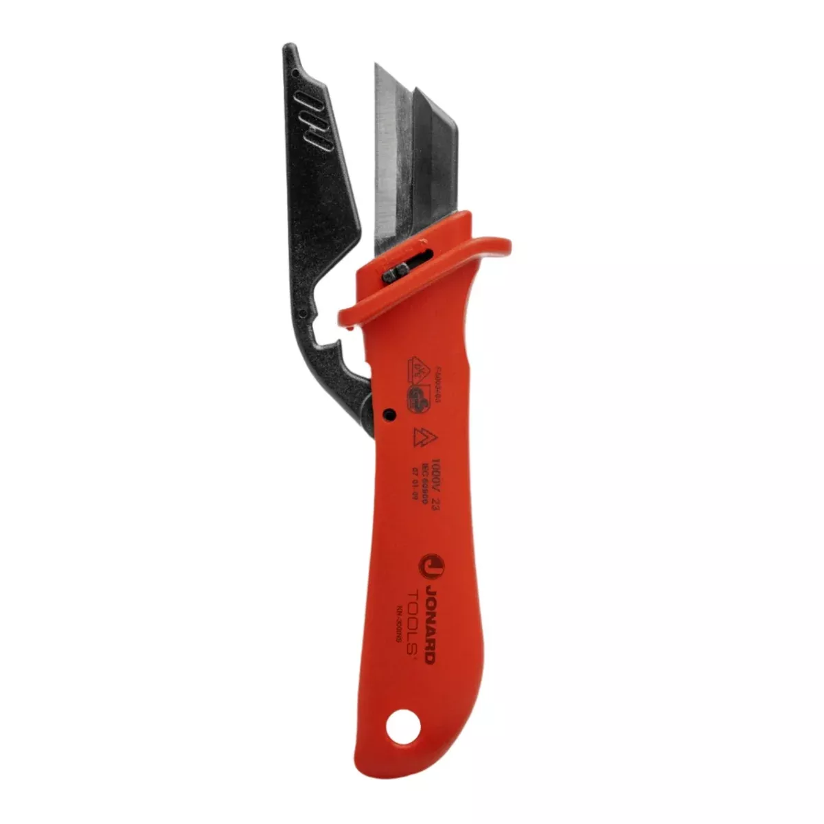 JONARD | Insulated Cable Dismantling Knife with Blade Guard | #KN-300INS