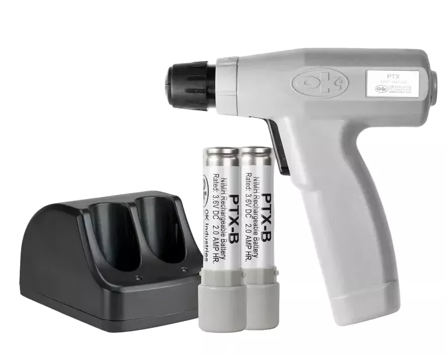 JONARD | PTX Tool, 230V Battery Charger, 2 Batteries | #PTX-KIT2