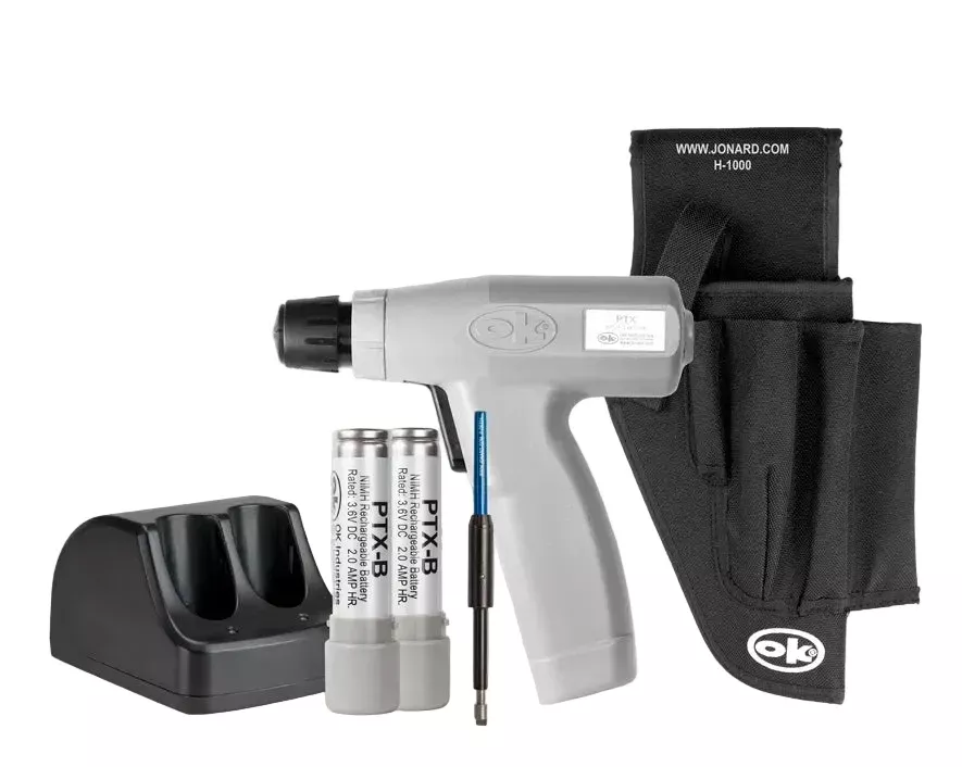 JONARD | PTX Tool, DFB224, 115V Batt Charg, 2 Batt, H-1000 | #PTX-KIT1DH