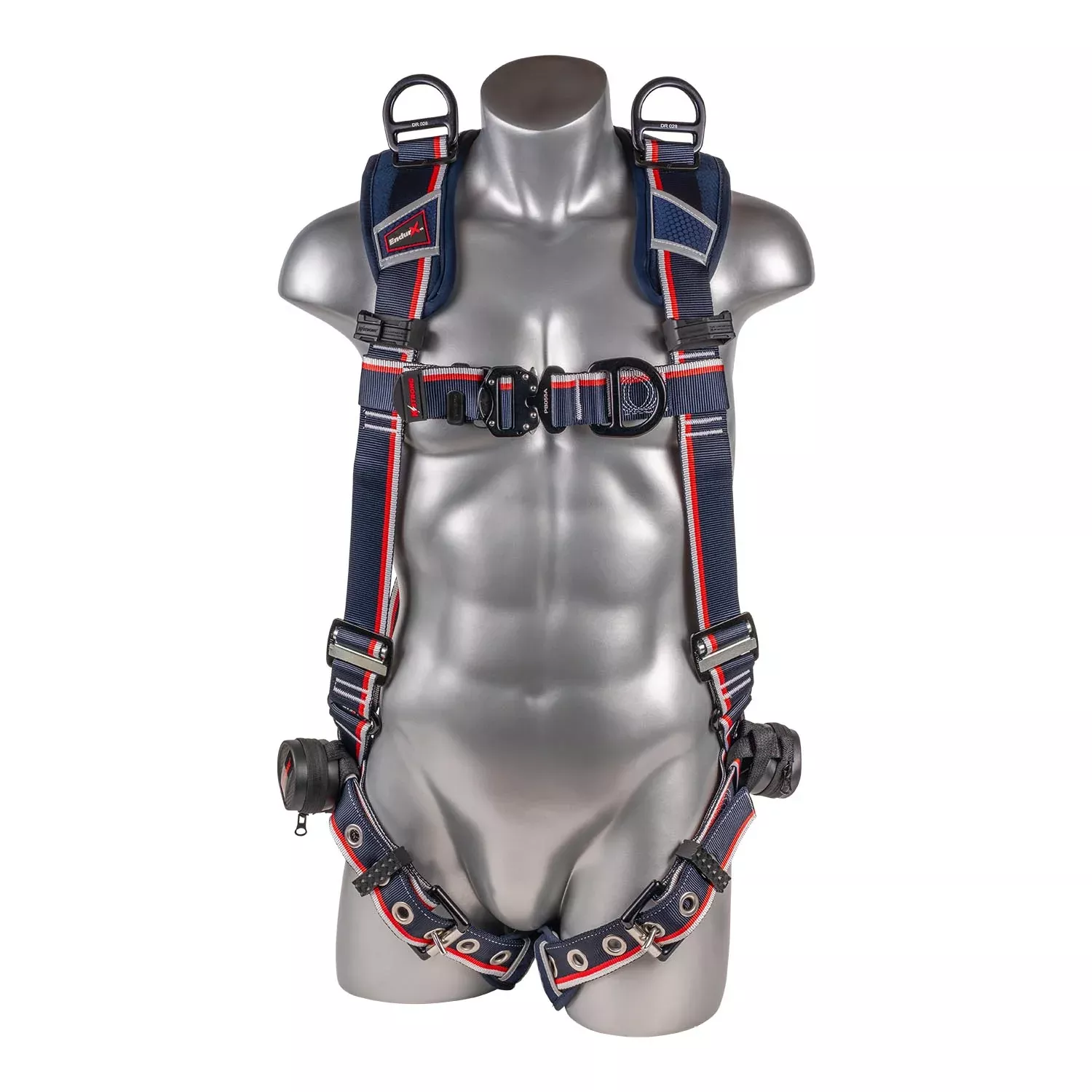K Strong EndurX 5-Point Full Body Harness, Abrasion Resistant Shoulder Pad, Deluxe Leg Pads, Enhanced Dorsal D-ring Plus, Quick Slide Adjusters, Trauma Relief Straps, QC Chest, TB Legs (SS) (L) UFH10501G(L)