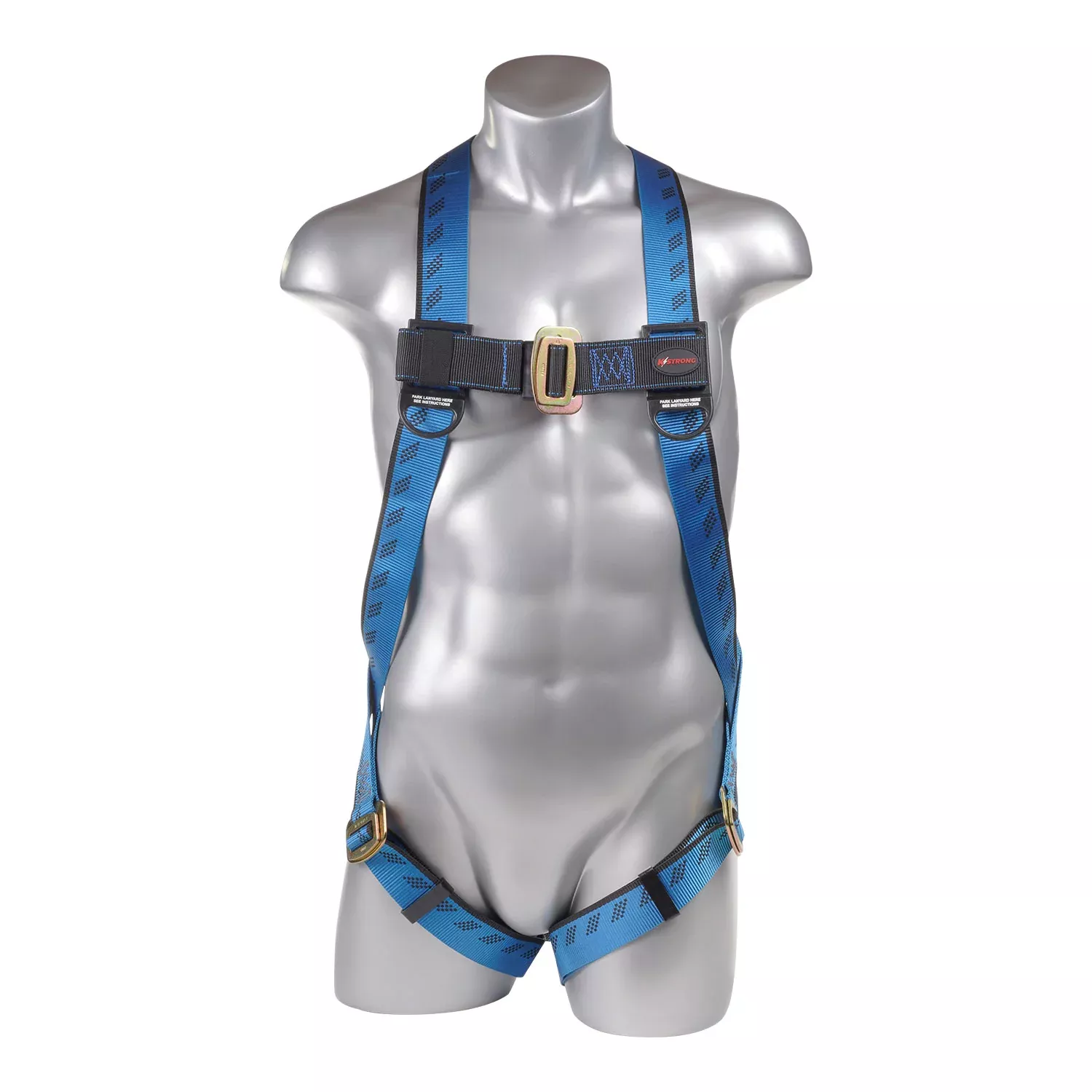 K Strong Kapture Essential 3-Point Full Body Harness, Dorsal D-ring, MB Legs (S-L) UFH10101P(S-L)