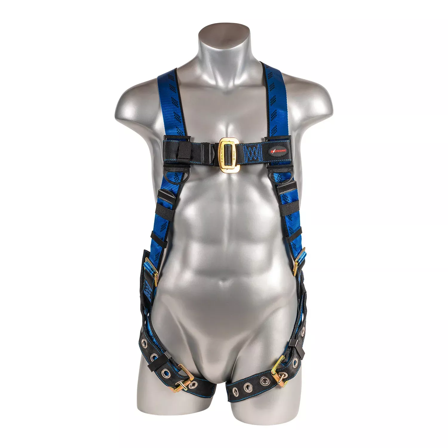 K Strong Kapture Essential+ 5-Point Full Body Harness, TB Legs (S-M) UFH16001GP(S-M)