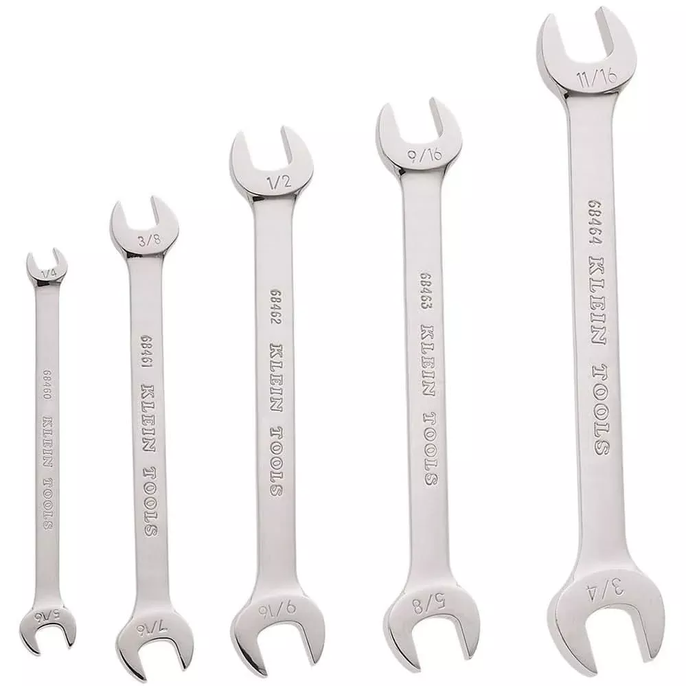 Klein 68450 5-Piece Open-End Wrench Set
