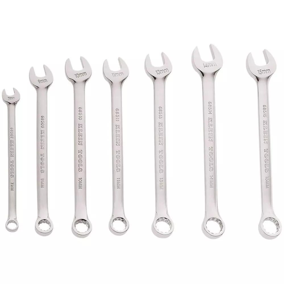 Klein 68500 7-Piece Metric Combination Wrench Set