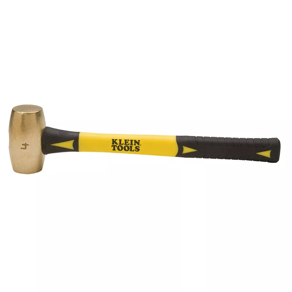 Klein 819-04 Non-Sparking Hammer, 4-Pound