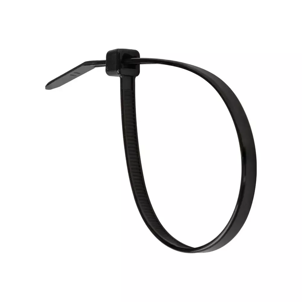 Klein Cable Ties 7.75", Zip Ties, 50-Pound Tensile Strength, Black 450200