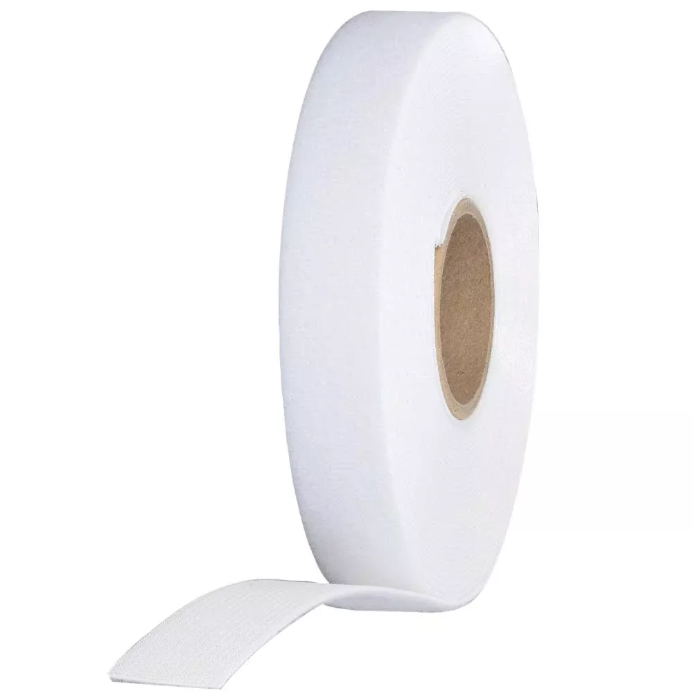 Klein Hook and Loop Tape, 3/4", 25', White, Custom Length Cable Ties 450-960