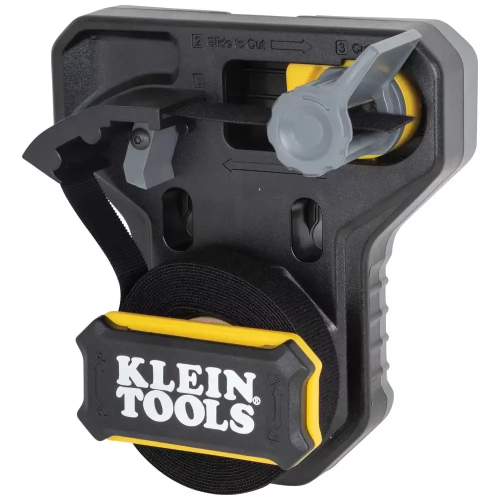 Klein Hook and Loop Tape Dispenser, Versatile Cable Ties, Custom Length 450-900