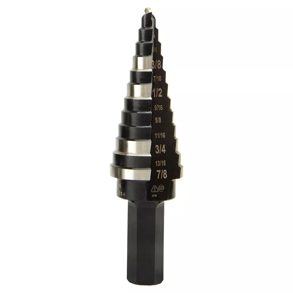 Klein KTSB14 Step Drill Bit #14 Double-Fluted