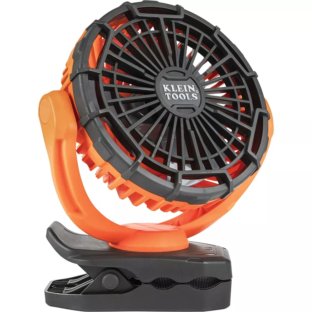 Klein Personal Jobsite Fan Rechargeable Clamp PJSFM1