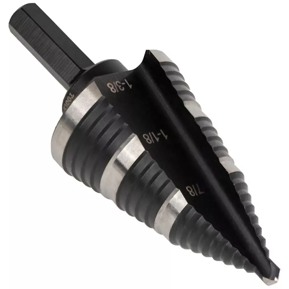 Klein Step 7/8" to 1-3/8" Drill Bit #15 Double Fluted KTSB15