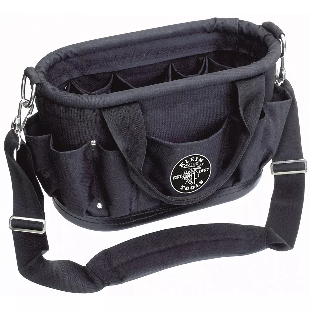 Klein Tools 12 Pocket Tool Tote w/ Shoulder Strap