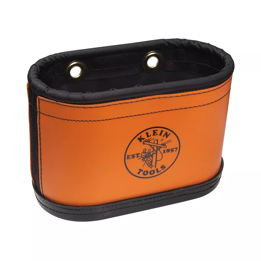 Klein Tools 14-Pocket Oval Hard-Body Bucket w/ Kickstand